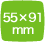 55~91mm